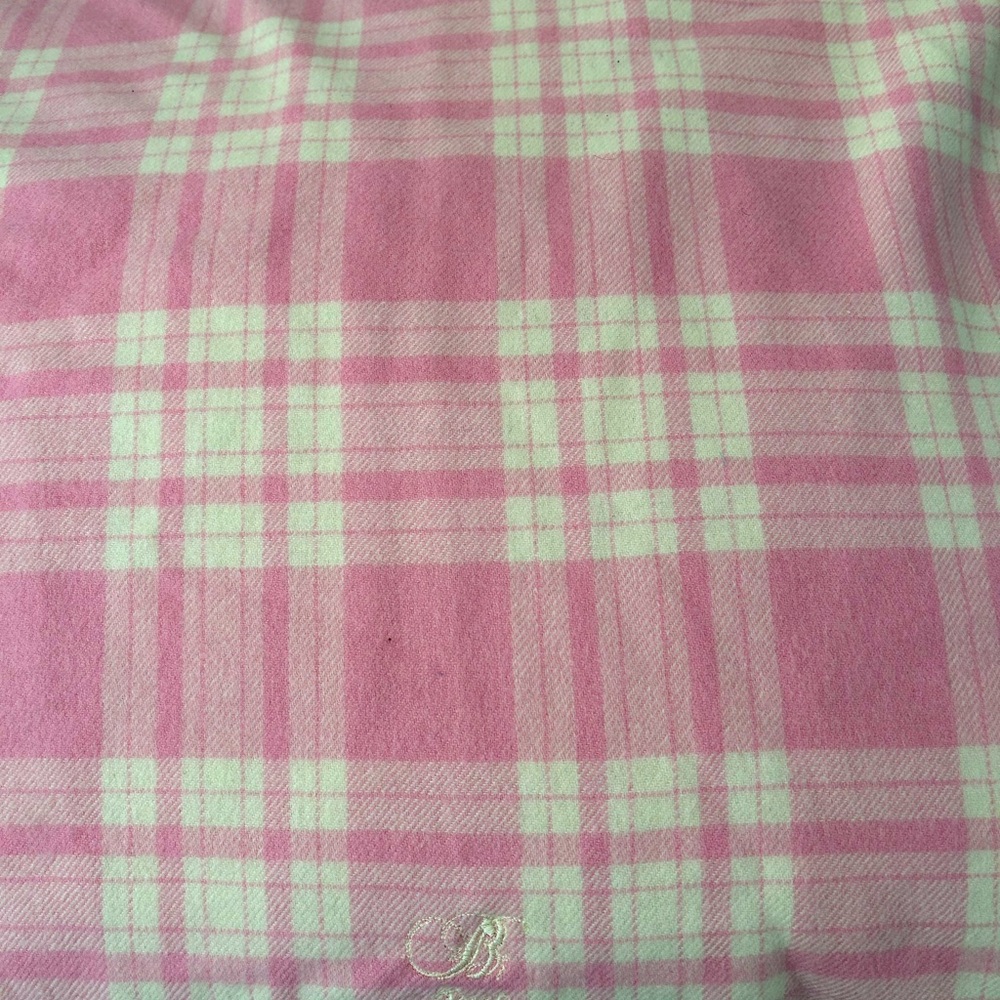 Bronte Moon Pink Wool Blanket